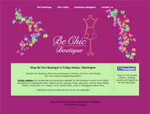 Tablet Screenshot of bechicboutique.com